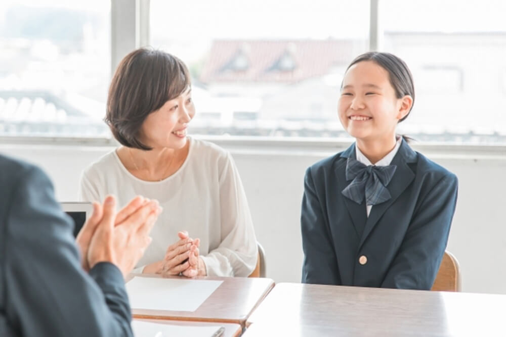 三者面談の様子