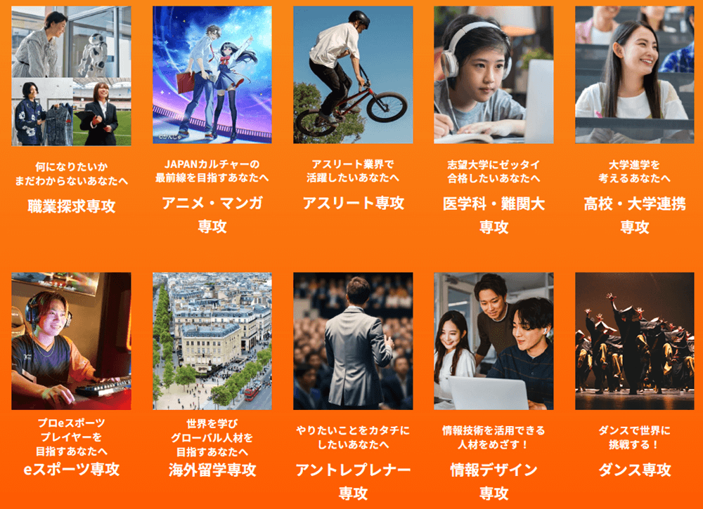 開志創造高等学校コース